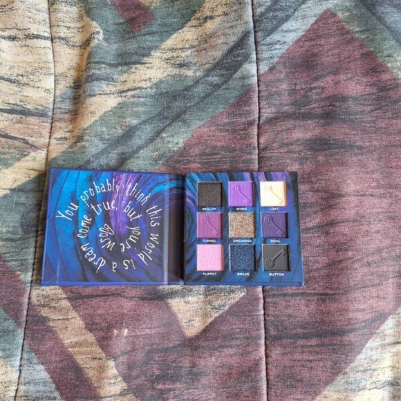 🖤💙 Revolution x Coraline – “Secret Door” Eyeshadow Palette (NEW in Box!) 💙🖤 - Picture 3 of 6